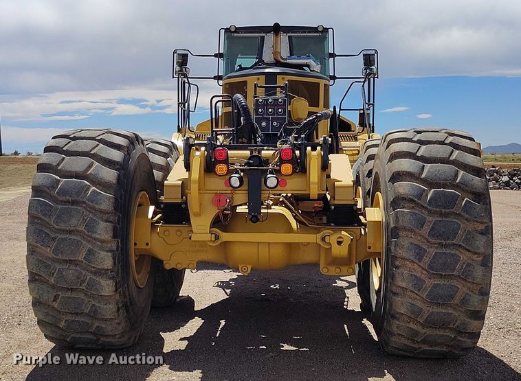 image for item EH0255 2023 Caterpillar 745 articulated scraper truck