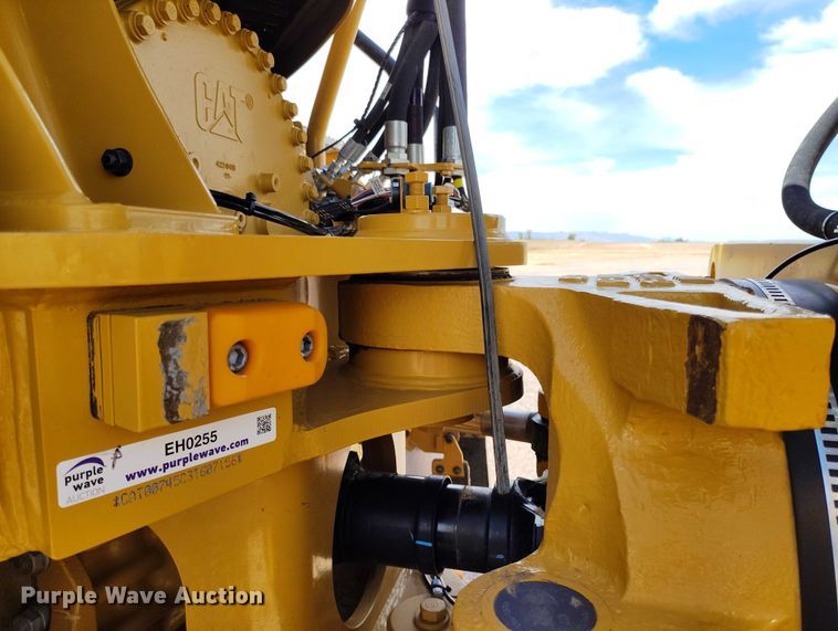 image for item EH0255 2023 Caterpillar 745 articulated scraper truck