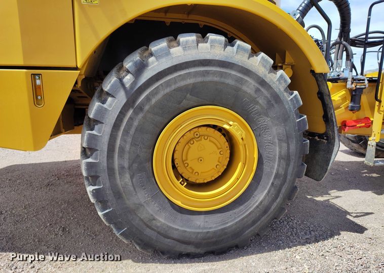 image for item EH0255 2023 Caterpillar 745 articulated scraper truck