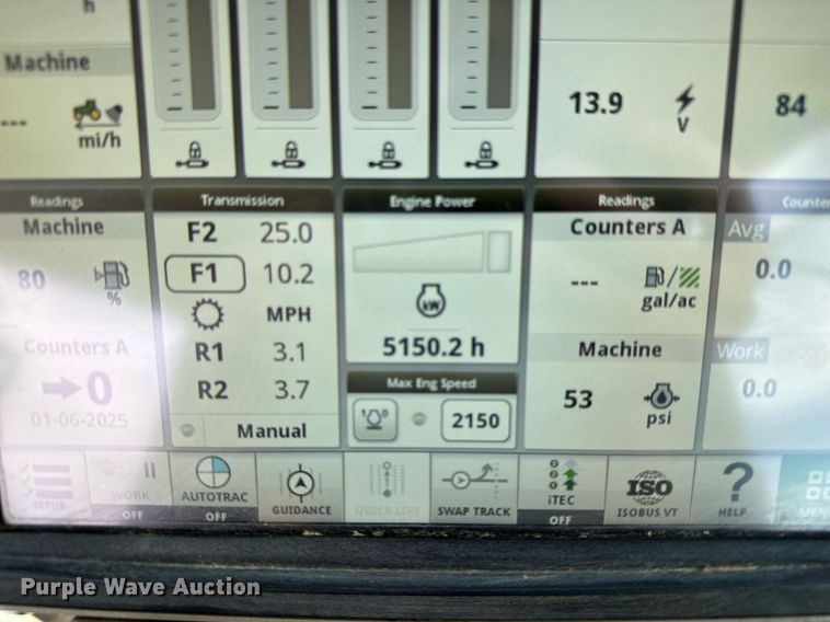 image for item EH0258 2017 John Deere 9470R Scraper Special 4WD tractor