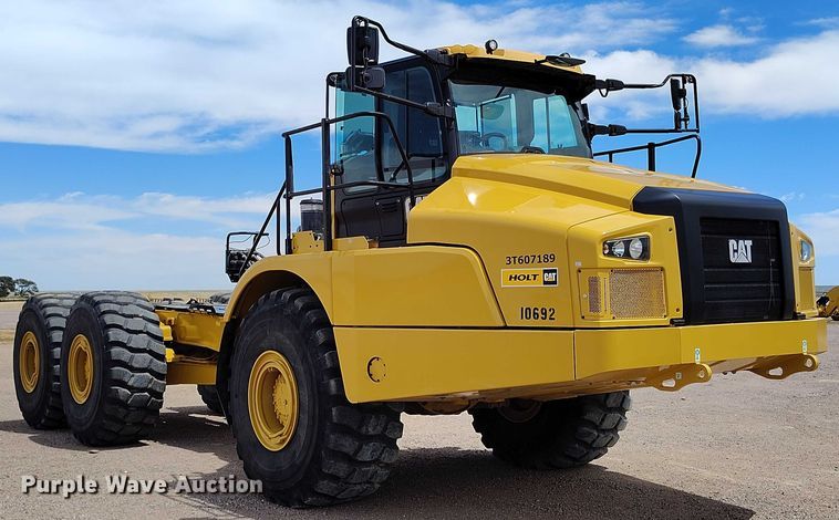 image for item EH0259 2024 Caterpillar 745 articulated scraper truck