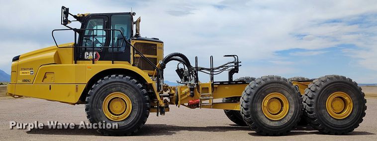 image for item EH0259 2024 Caterpillar 745 articulated scraper truck