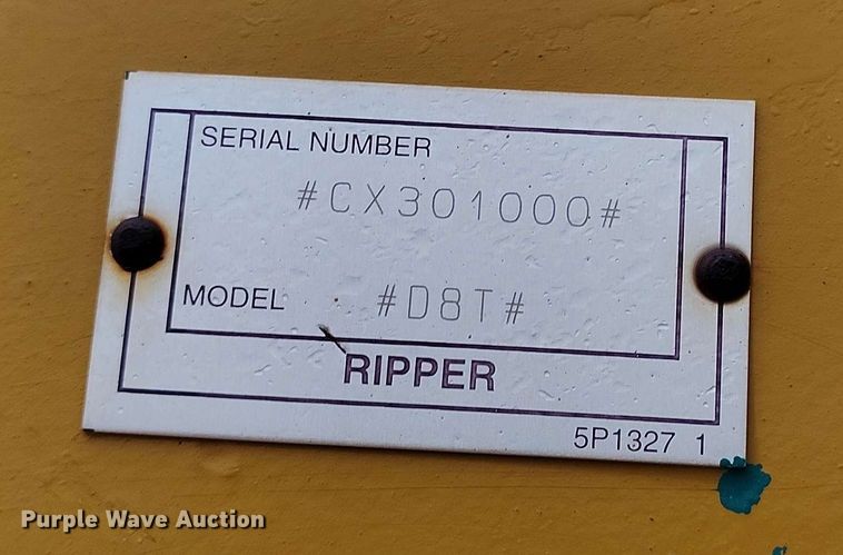 image for item EH0261 2018 Caterpillar D8T dozer