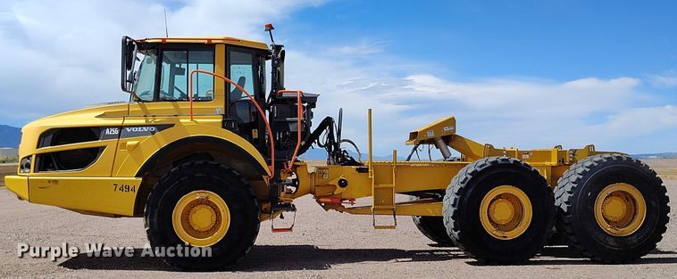 image for item EH0265 2018 Volvo A25G articulated scraper truck