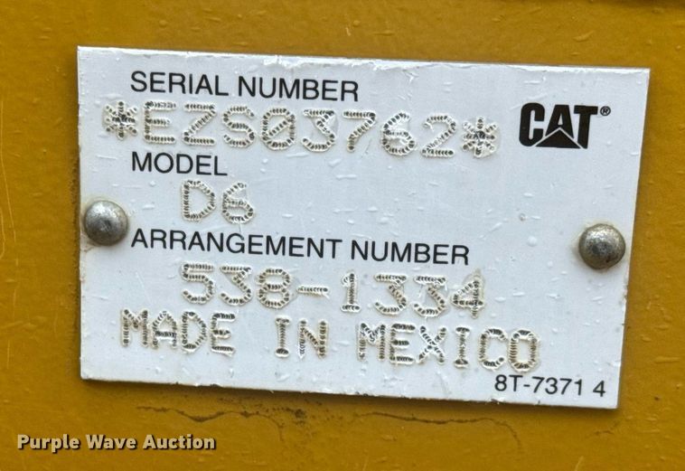 image for item EH0267 2024 Caterpillar D6 LGP dozer