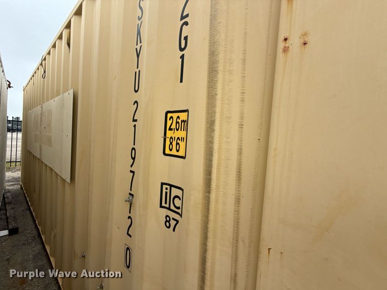 image for item EH0309 2018 CIMC 1CC-S114L22 storage container