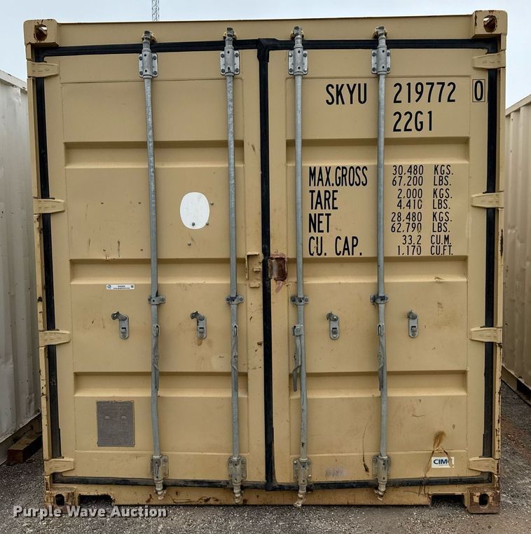 image for item EH0309 2018 CIMC 1CC-S114L22 storage container