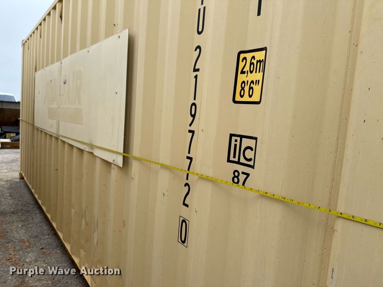 image for item EH0309 2018 CIMC 1CC-S114L22 storage container