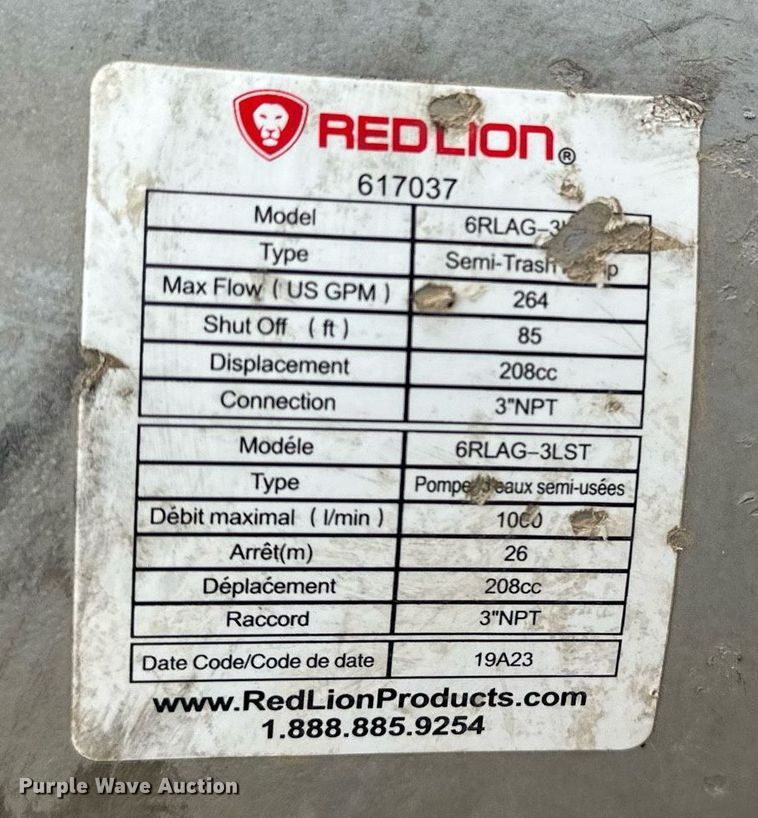 image for item EH0317 (4) trash pumps