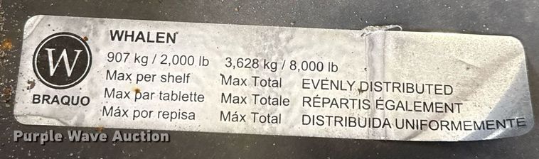 image for item EJ3751 Whalen pallet racking