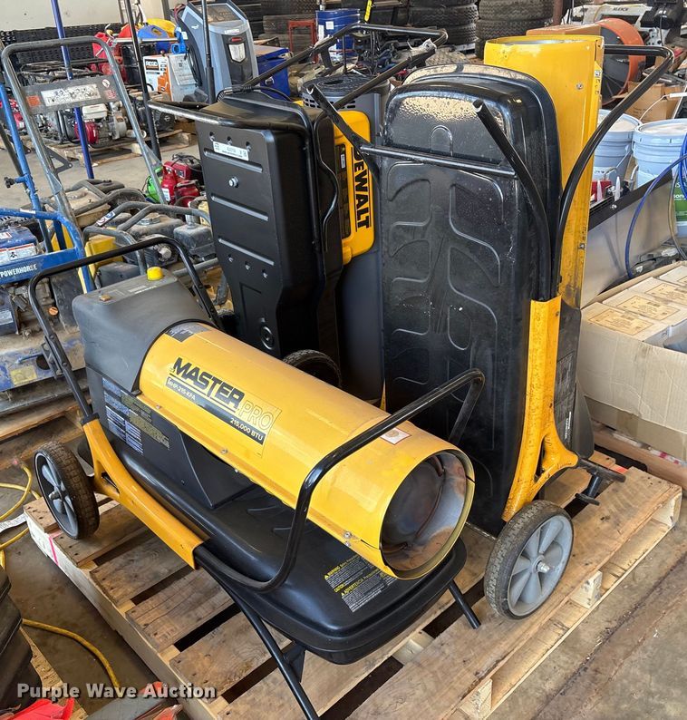 image for item EJ3755 (3) space heaters