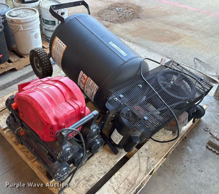 image for item EJ3757 (2) air compressors