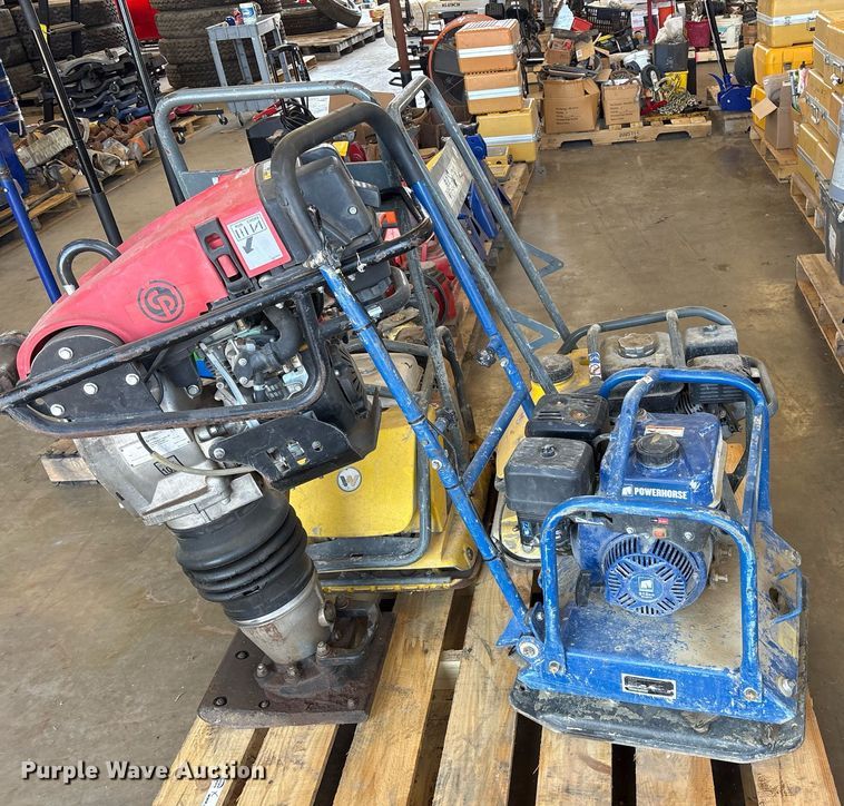 image for item EJ3758 (4) plate compactors