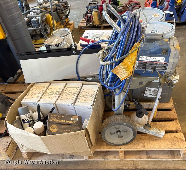 image for item EJ3759 Graco ProX19 airless paint sprayer