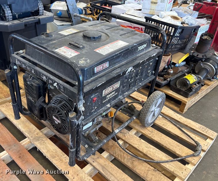 image for item EJ3792 Ironton 7000W Generator