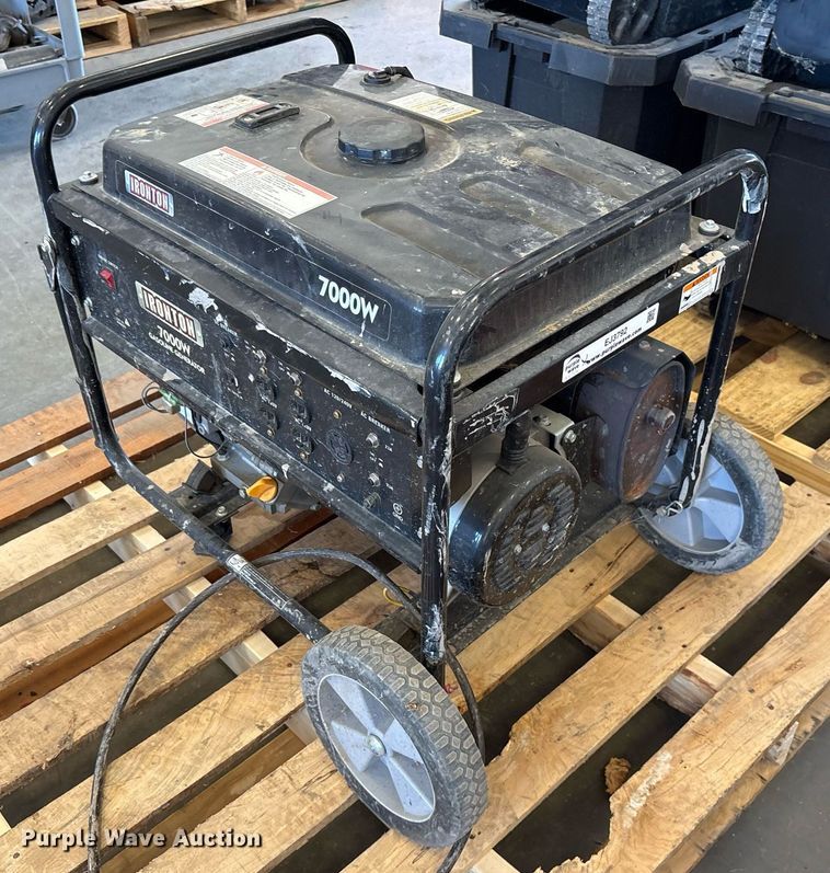 image for item EJ3792 Ironton 7000W Generator