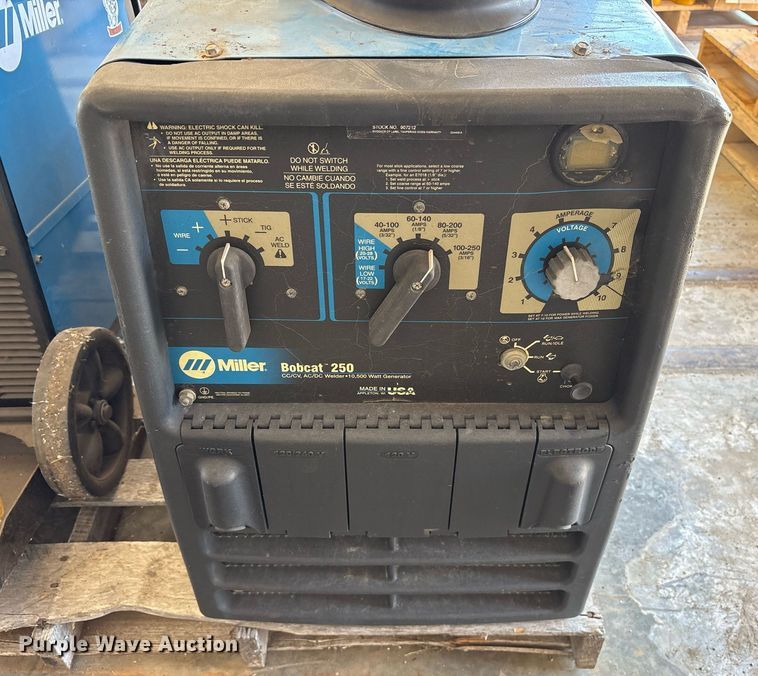 image for item EJ3799 (2) Miller welders