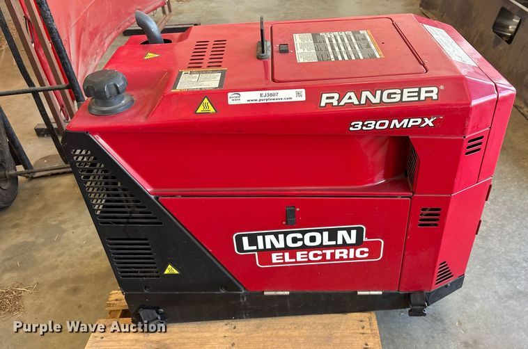 image for item EJ3807 Lincoln Electric Ranger 330MPX welder/generator