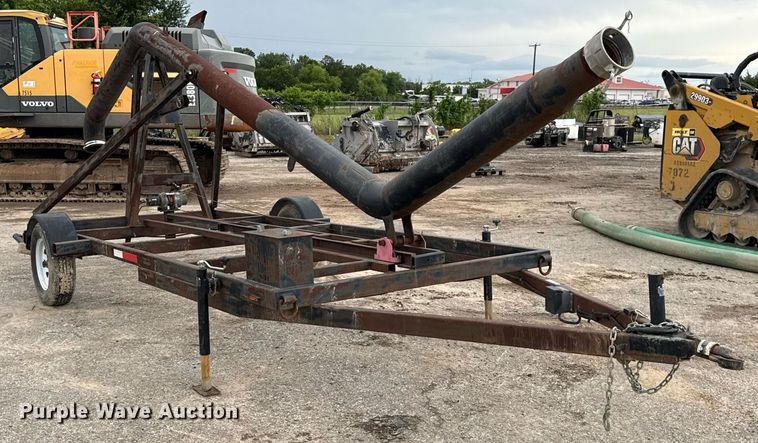 image for item EJ3822 Shop built J stand trailer