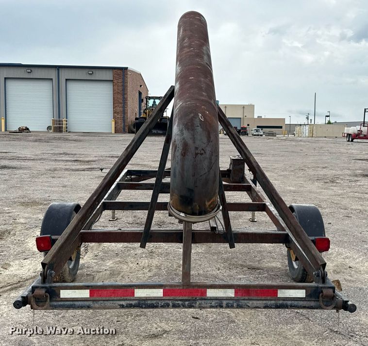 image for item EJ3822 Shop built J stand trailer