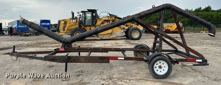 image for item EJ3822 Shop built J stand trailer