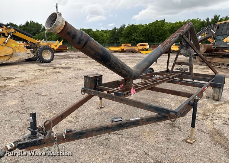 image for item EJ3822 Shop built J stand trailer