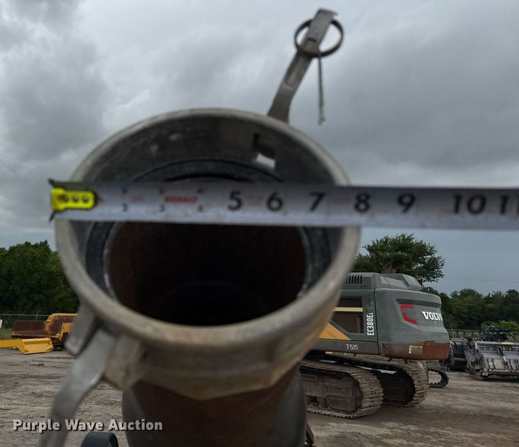 image for item EJ3822 Shop built J stand trailer