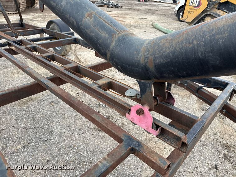 image for item EJ3822 Shop built J stand trailer