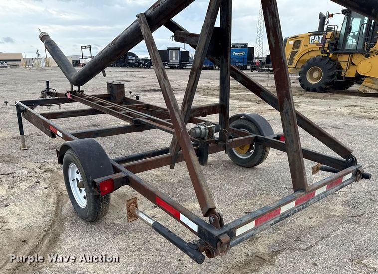 image for item EJ3822 Shop built J stand trailer