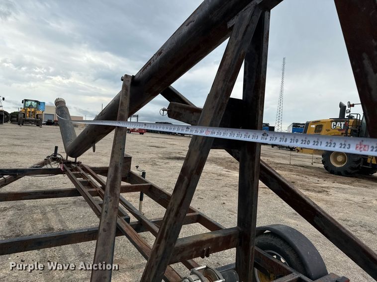 image for item EJ3822 Shop built J stand trailer