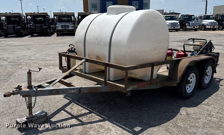 image for item EJ3837 1993 Shop built pressure washer trailer