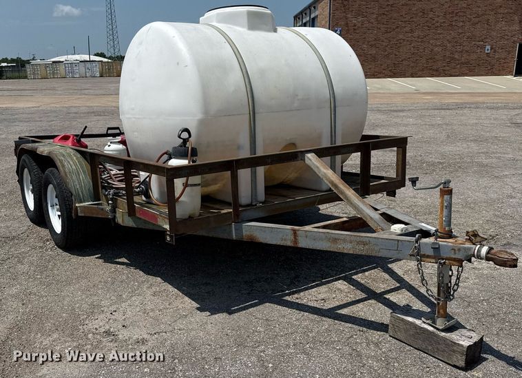 image for item EJ3837 1993 Shop built pressure washer trailer