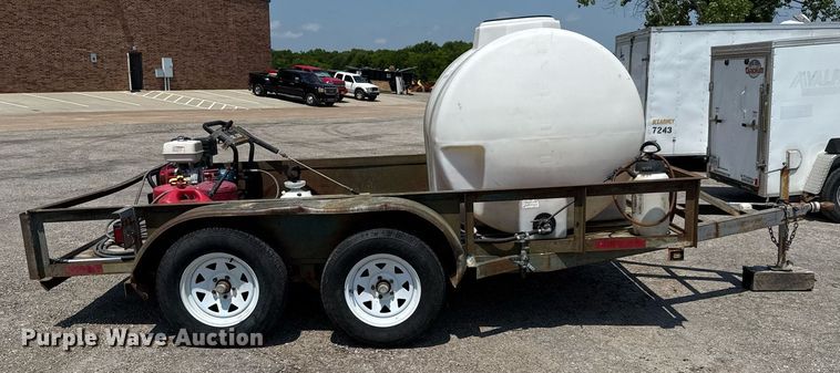 image for item EJ3837 1993 Shop built pressure washer trailer