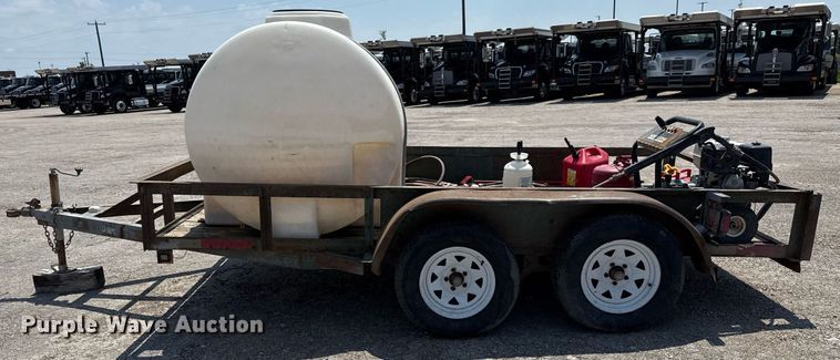 image for item EJ3837 1993 Shop built pressure washer trailer