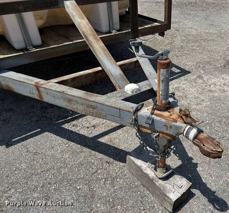 image for item EJ3837 1993 Shop built pressure washer trailer