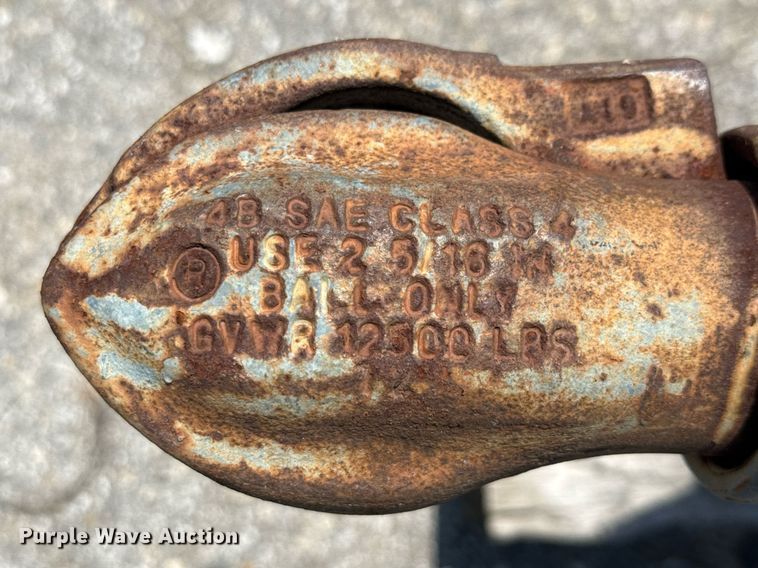 image for item EJ3837 1993 Shop built pressure washer trailer