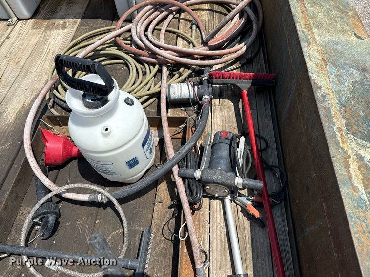 image for item EJ3837 1993 Shop built pressure washer trailer