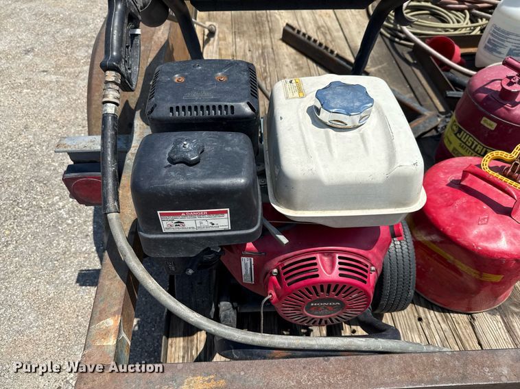 image for item EJ3837 1993 Shop built pressure washer trailer