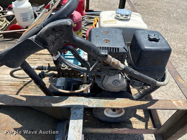 image for item EJ3837 1993 Shop built pressure washer trailer