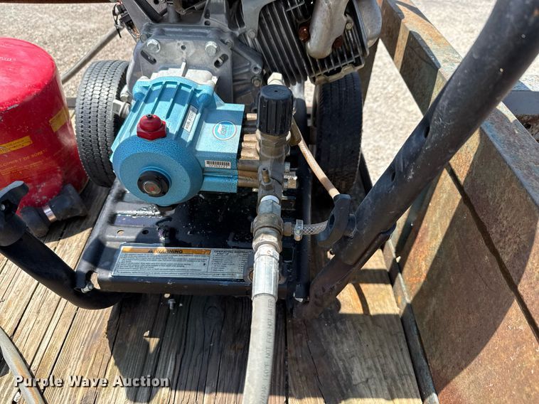 image for item EJ3837 1993 Shop built pressure washer trailer