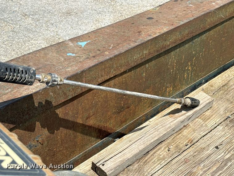 image for item EJ3837 1993 Shop built pressure washer trailer