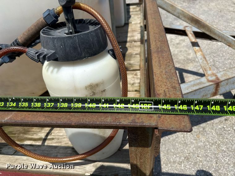 image for item EJ3837 1993 Shop built pressure washer trailer