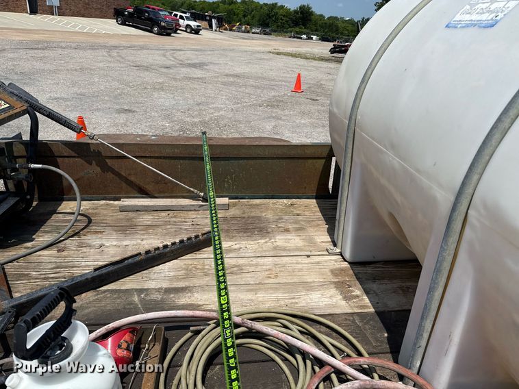 image for item EJ3837 1993 Shop built pressure washer trailer