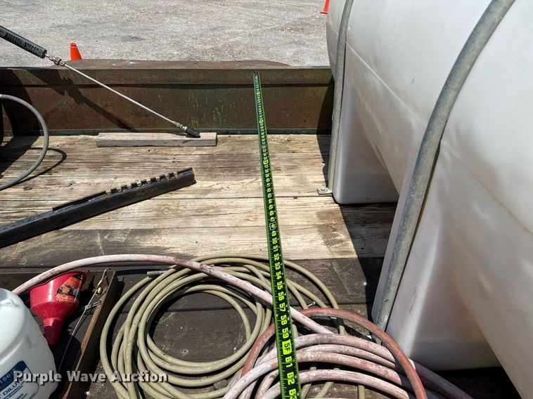 image for item EJ3837 1993 Shop built pressure washer trailer