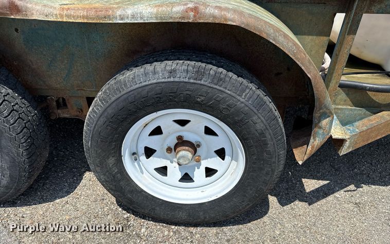 image for item EJ3837 1993 Shop built pressure washer trailer