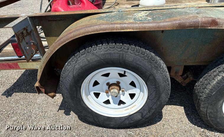 image for item EJ3837 1993 Shop built pressure washer trailer