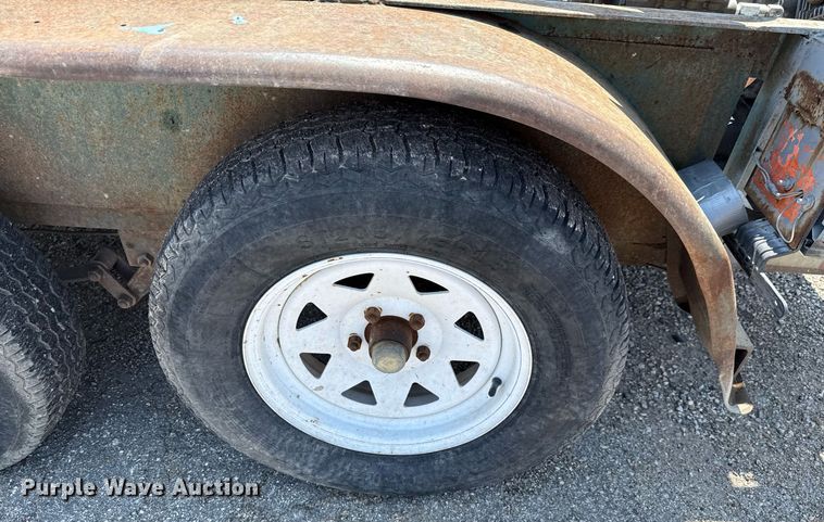 image for item EJ3837 1993 Shop built pressure washer trailer