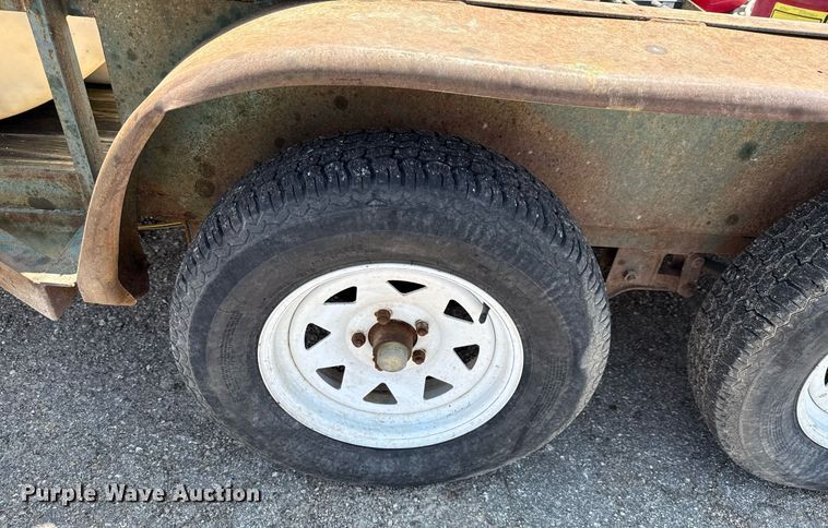 image for item EJ3837 1993 Shop built pressure washer trailer