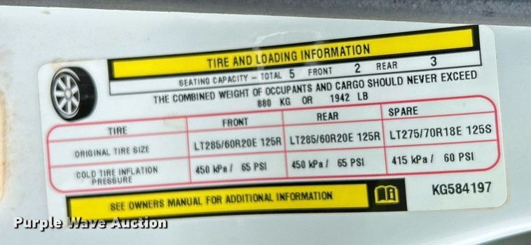 image for item EX9809 2019 Dodge Ram 2500 Crew Cab pickup truck