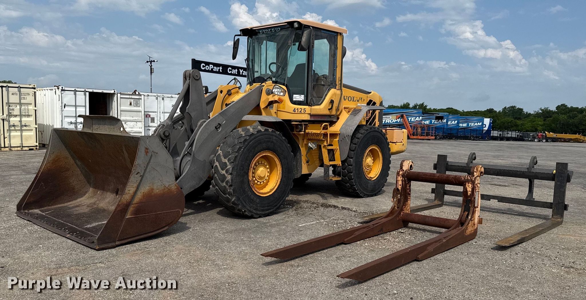 2008 Volvo L90F wheel loader in Forney, TX | Item DF8519